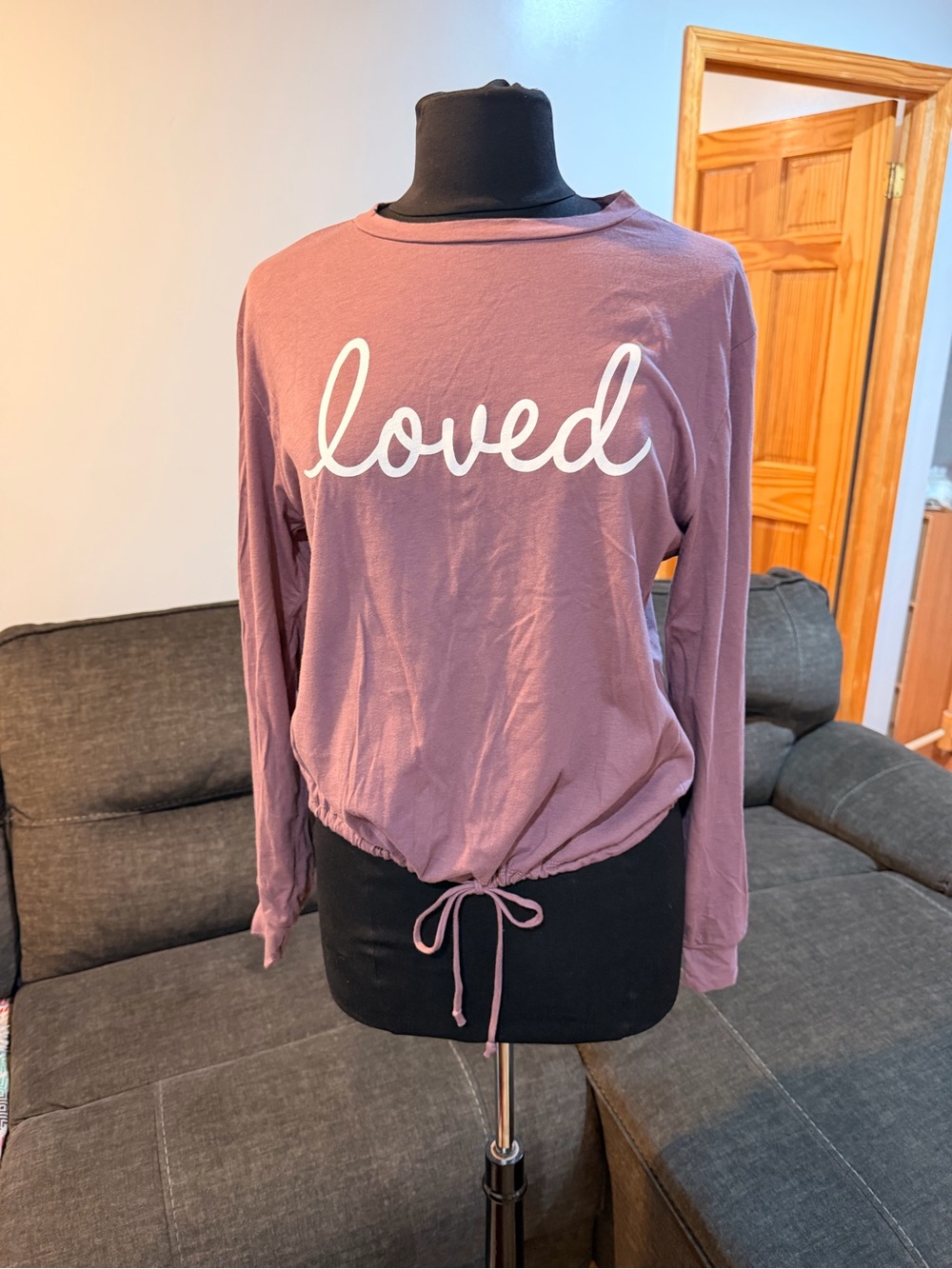 Dirtee Laundry women Lightweight Long Sleeve Shirt in excellent condition Size M